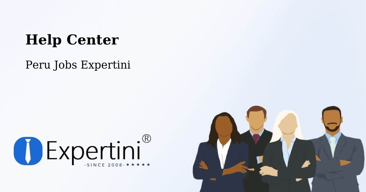 Help Center - Peru Jobs Expertini